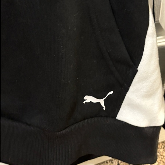 NWT Puma Kids Black Hoodie with Blue Hood NWT #christmas #gift - Picture 3 of 5